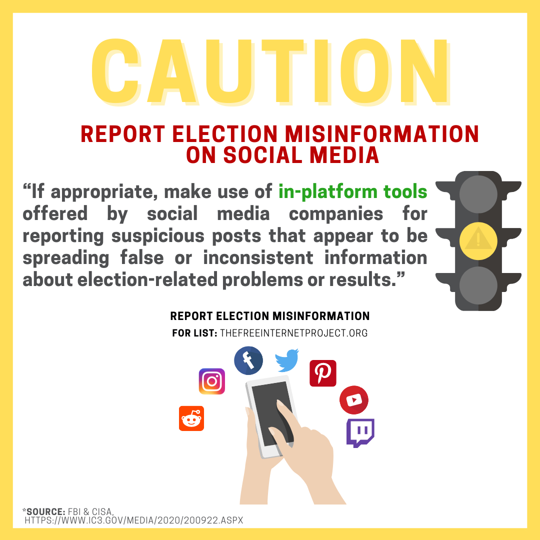 Public Service Announcements: Tips To Avoid Election Misinformation And ...